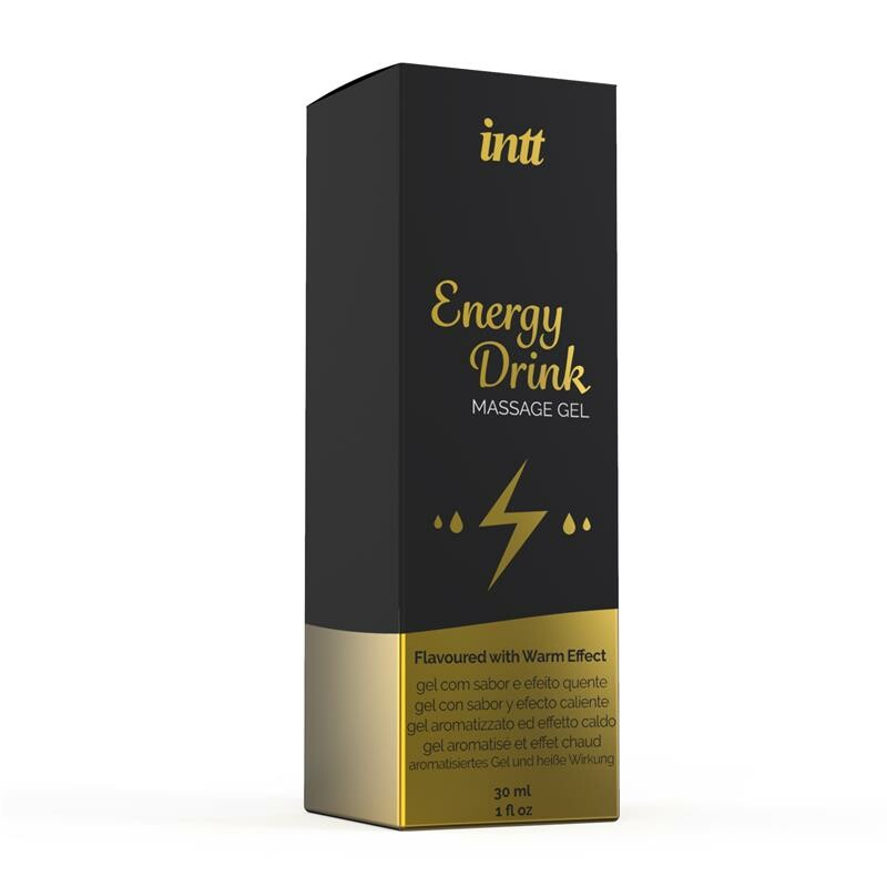 Масажний гель Intt Energy Drink, 30 мл, із зігріваючим ефектом - Зображення 2