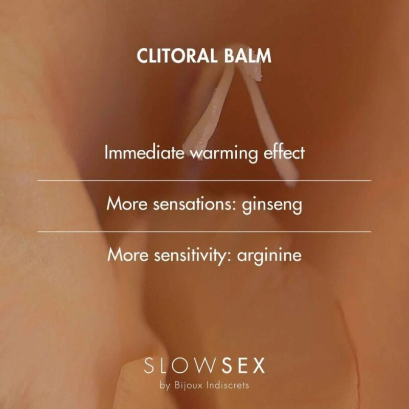 Рідкий вібратор Clitoral Balm Bijoux Indiscrets Slow Sex, 10 мл - Зображення 8