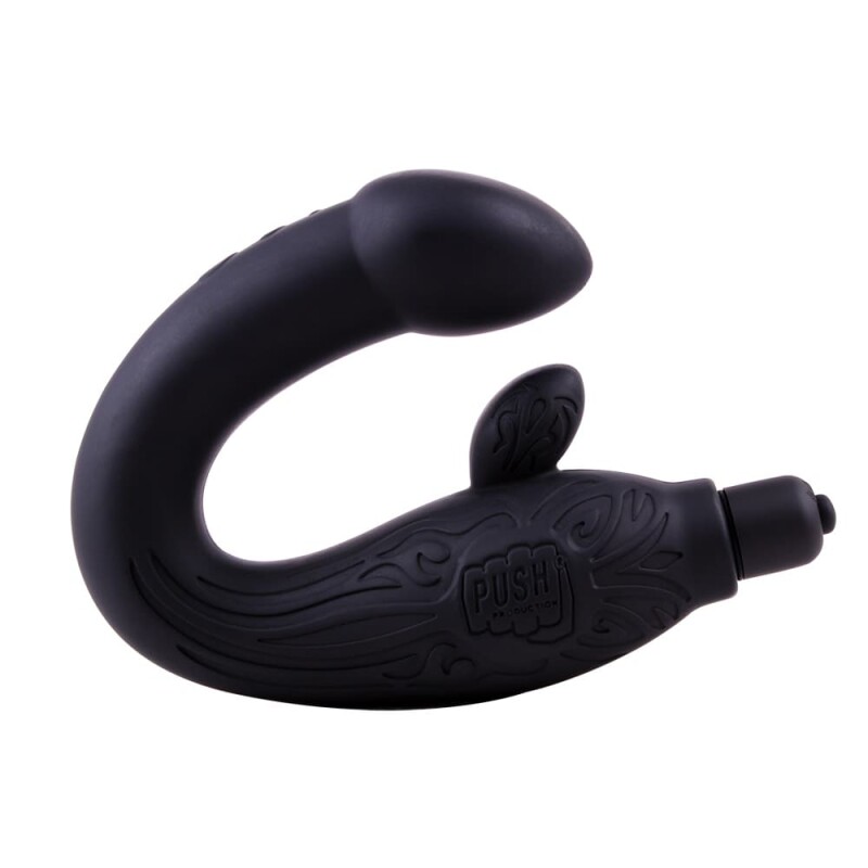 Масажер простати Chisa Black Mont, чорний, 29 х 5 см