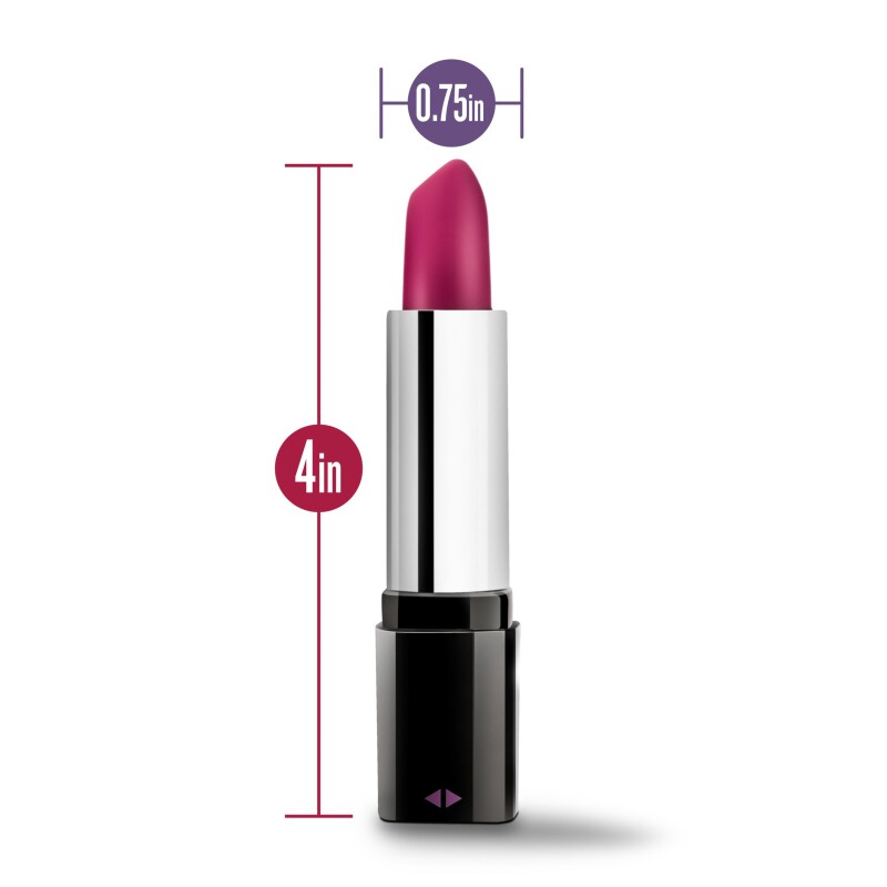 Вібратор помада ROSE LIPSTICK VIBE в гігієнічному футлярі, 10.1 см х 1.9 см - Зображення 6