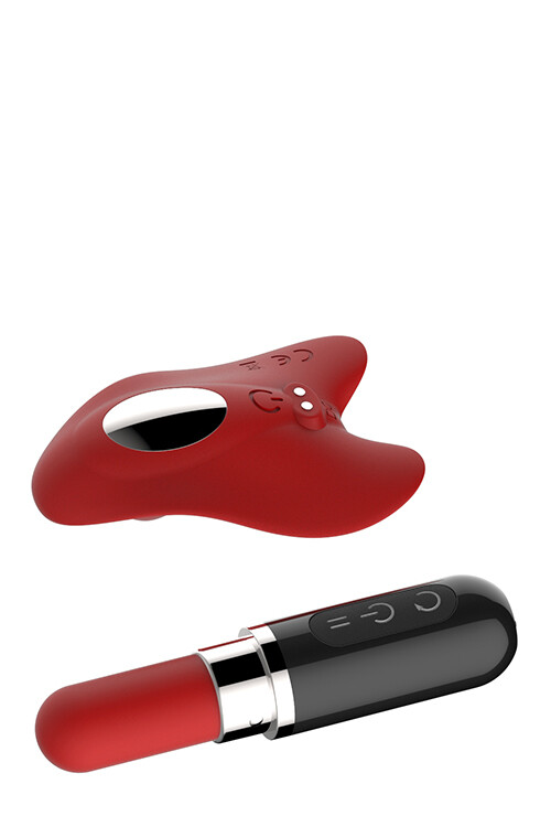 Вібратор в трусики Dream Toys Red Revolution з пультом, червоний - Зображення 6