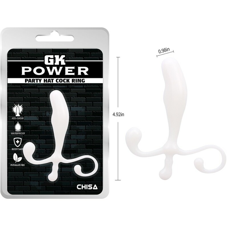 Масажер простати Chisa Pro Stimulator білий, 12.5 x 2.5 см - Зображення 5