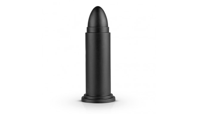 Анальна пробка BUTTR 10 Pounder XXL у вигляді кулі, чорна, 25.6 х 6.8 см