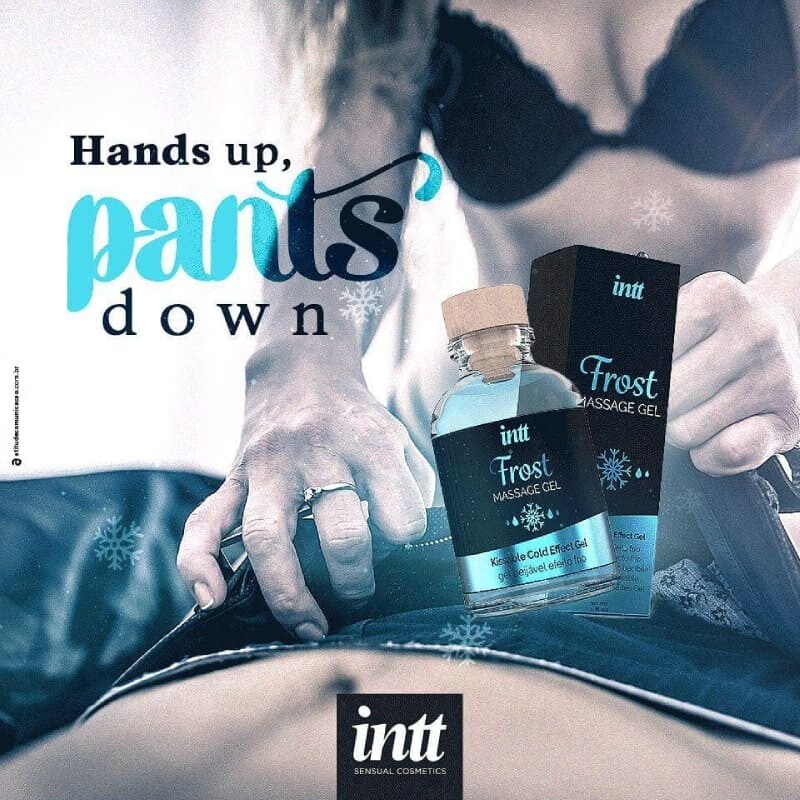 Масажний гель Intt Frost, 30 мл, зі смаком м'яти та охолоджуючим ефектом - Изображение 5