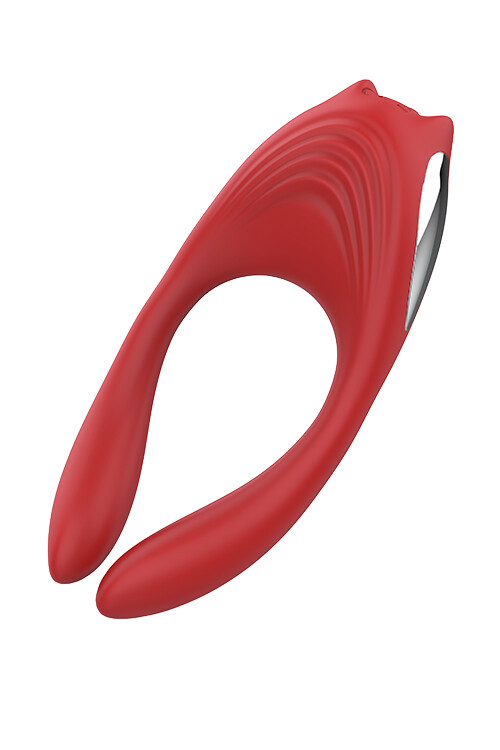 Вібратор для пар Dream Toys Red Revolution з пультом, червоний, 12 х 5.3 см - Зображення 3