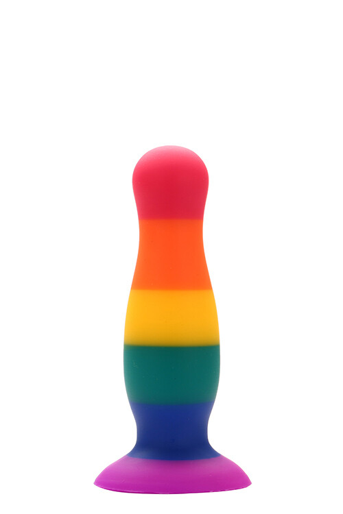 Анальна пробка Dream Toys Colourful Love на присці, 13 х 3.4 см - Зображення 4