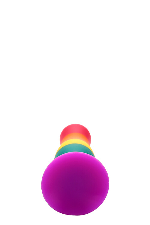 Анальна пробка Dream Toys Colourful Love на присці, 13 х 3.4 см - Зображення 2