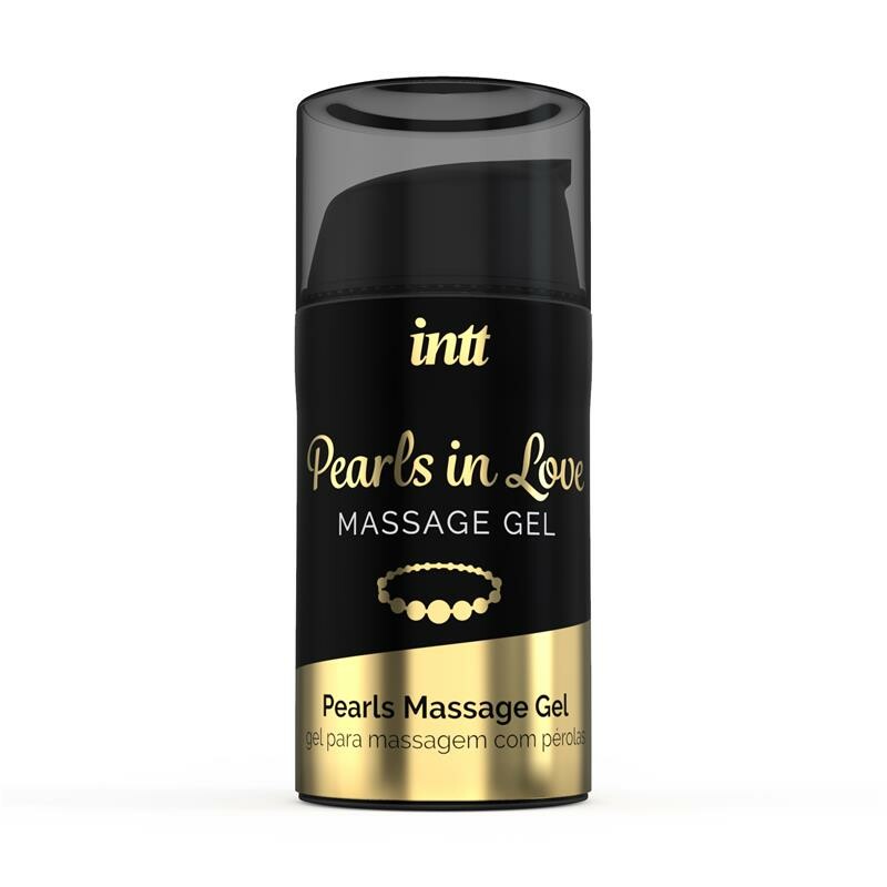 Набір для інтимного масажу Intt Pearls in Love, 15 мл, з гелем та намистом - Зображення 2