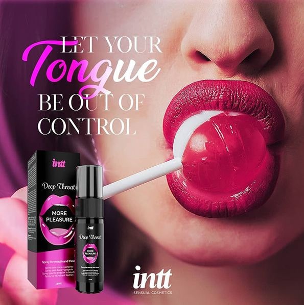 Спрей для глибокого мінету Intt Deep Throat, 12 мл, освіжаючий - Зображення 6