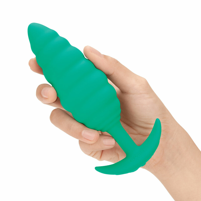 Анальна пробка B-VIBE з вібрацією, Зелена - Зображення 1