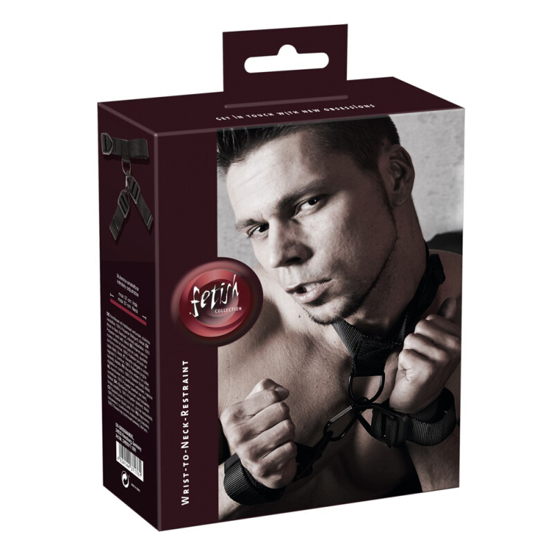 Нашийник і наручники чоловічі Fetish Collar and Handcuffs - Зображення 2