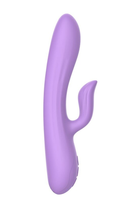 Вібратор-кролик Dream Toys Essentials фіолетовий, 22.8 х 4.4 см - Зображення 2