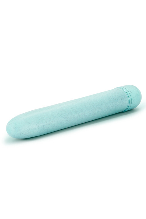 Вібратор еко з біорозкладного пластику Blush Eco Bio Feel блакитний, 18 см х 2.5 см - Зображення 2