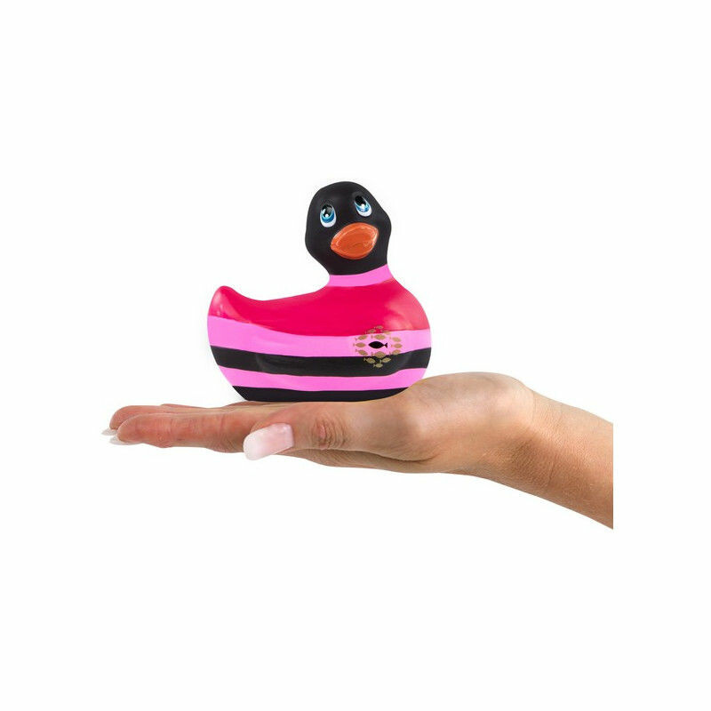 Каченя вібратор I Rub My Duckie смугаста, рожева - Зображення 2