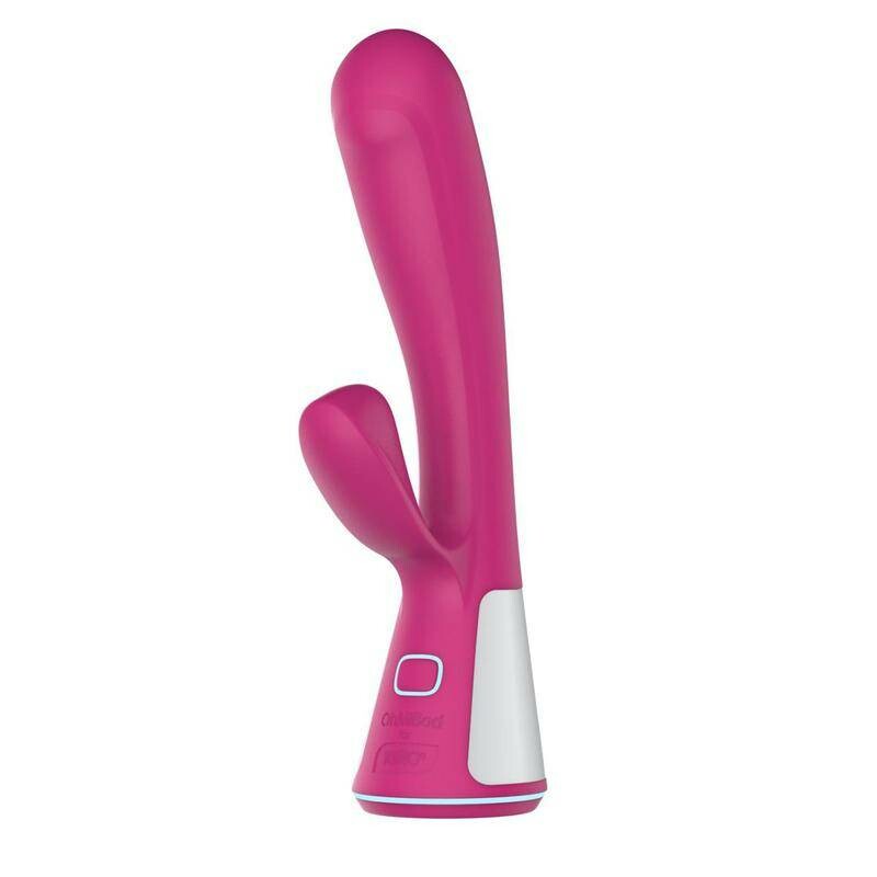 Вібратор-кролик KIIROO Ohmibod Fuse з додатком, рожевий, 18 х 3.4 см - Зображення 2