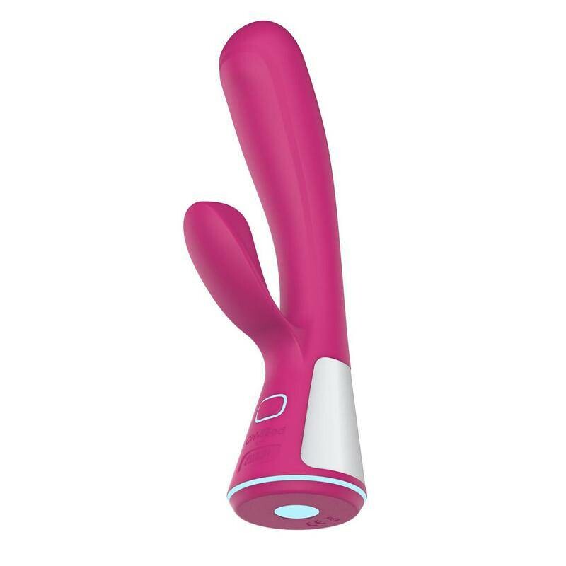 Вібратор-кролик KIIROO Ohmibod Fuse з додатком, рожевий, 18 х 3.4 см - Зображення 3