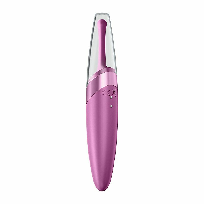 Вібратор для клітора Satisfyer Twirling Delight точкова стимуляція, фіолетовий, 16.8 х 3 см - Зображення 4