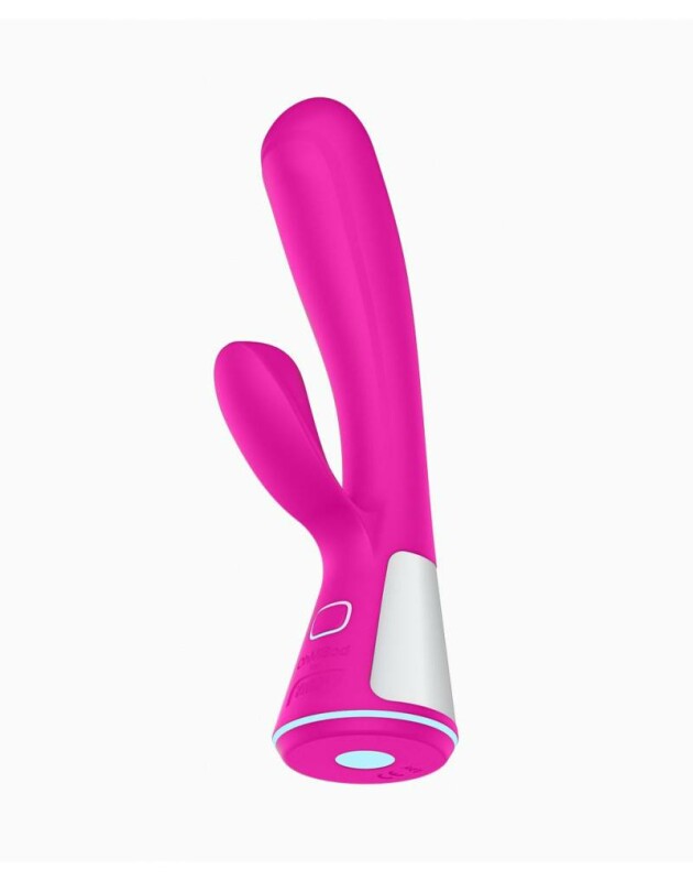 Вібратор-кролик KIIROO Ohmibod Fuse з додатком, рожевий, 18 х 3.4 см - Зображення 5