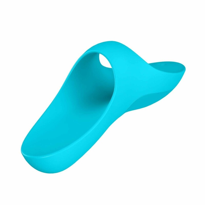 Вібратор на палець Satisfyer Teaser блакитний, 12 х 3.5 см - Зображення 6