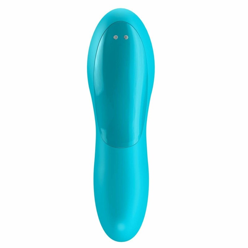 Вібратор на палець Satisfyer Teaser блакитний, 12 х 3.5 см - Зображення 4
