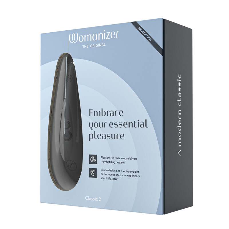 Безконтактний стимулятор клітора Womanizer Classic 2, чорний - Зображення 9