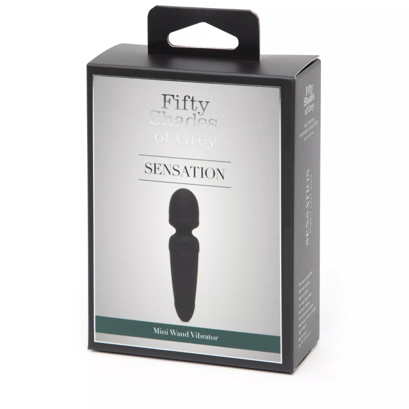 Вібратор для клітора Fifty Shades Of Grey Sensation міні-мікрофон, чорний, 10.1 х 2.4 см - Зображення 1