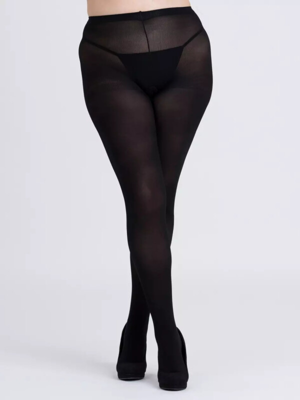 Колготи з інтимним вирізом Fifty Shades of Grey Captivate Spanking Tights, Plus Size (EU 46-52) - Зображення 1