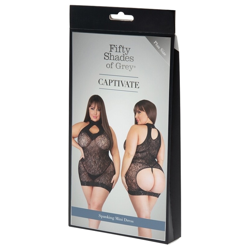 Сексуальна міні-сукня Fifty Shades of Grey Plus Size мереживна, L/XL (EU: 46-52) - Зображення 2