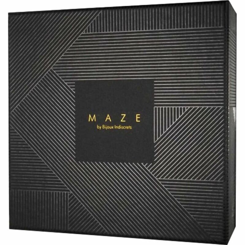 Портупея з екошкіри Bijoux Indiscrets MAZE – Cross Cleavage, чорна - Зображення 6