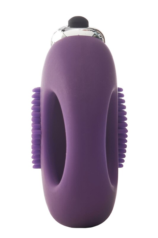 Ерекційне кільце з вібрацією Dream Toys FLIRTS COCKRING PURPLE - Зображення 1