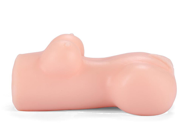 Мастурбатор-вагіна Dreamtoys The girl next door з відкритим кінцем, бежевий, 13 х 7 см - Зображення 5