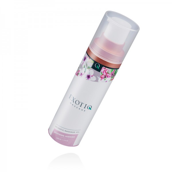 Масажна олія Exotiq Massage Oil Soothing Jasmine з ароматом Жасмину, 100 мл - Зображення 3