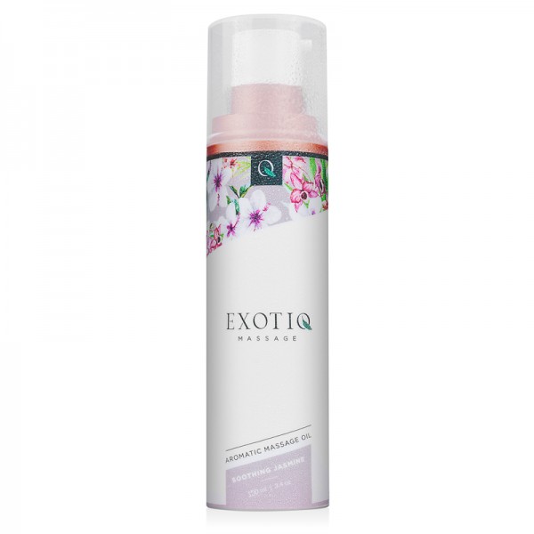 Масажна олія Exotiq Massage Oil Soothing Jasmine з ароматом Жасмину, 100 мл - Зображення 4