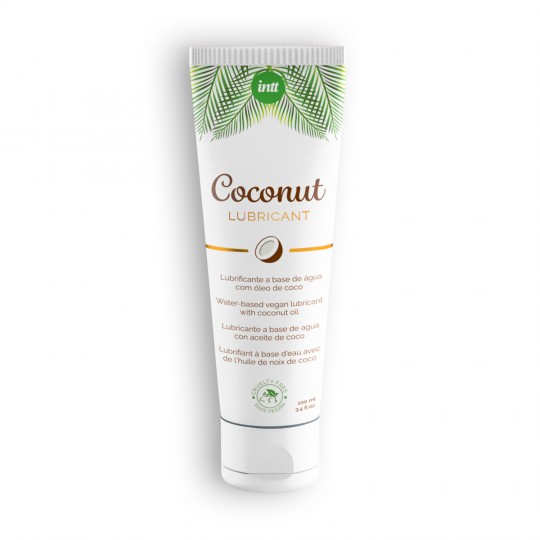 Лубрикант Intt Coconut (Vegan), 100 мл, на водній основі, з ароматом кокосу - Зображення 4