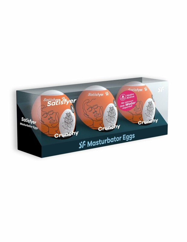 Мастурбатор, що самозмащується Masturbator Egg Crunchy - Зображення 5