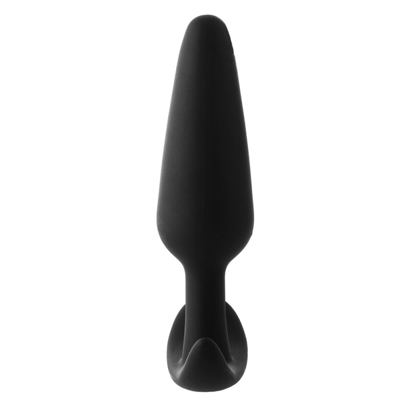 Анальна пробка Dream Toys Fantasstic з обмежувачем, чорна, 9.9 х 2.5 см - Зображення 2