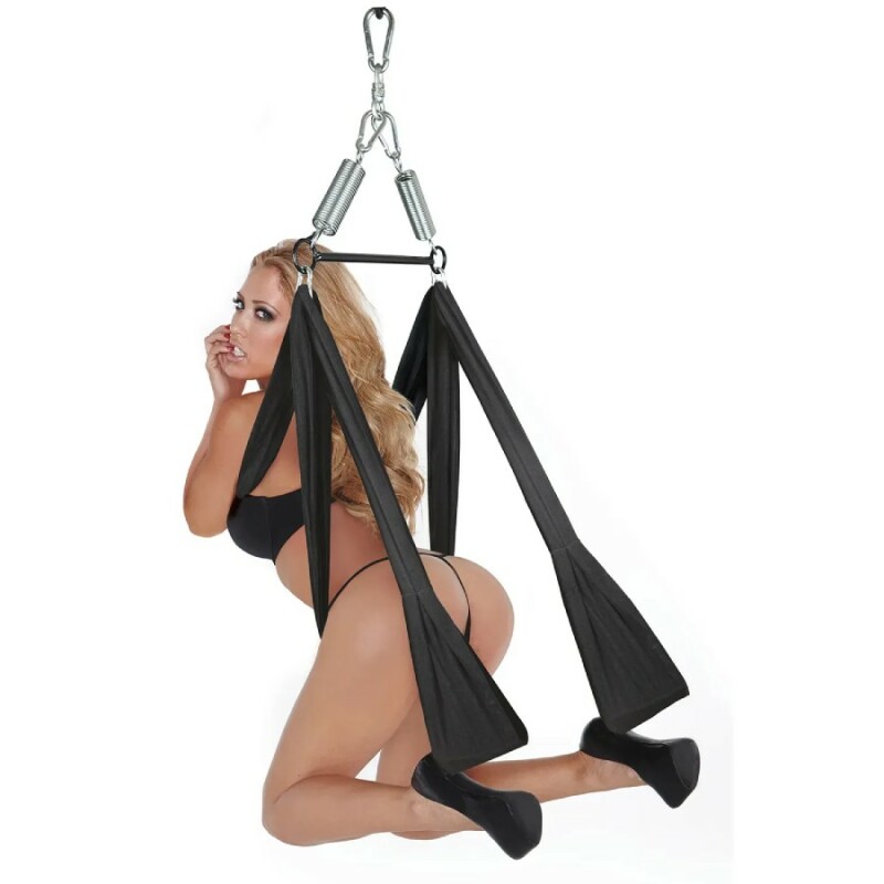 Гойдалка для сексу Whipsmart Yoga Pleasure Swing чорна - Зображення 3
