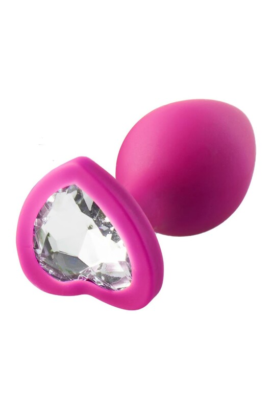 Набір анальних пробок Dream Toys Flirts із білими кристалами, рожеві, 3 шт - Зображення 9