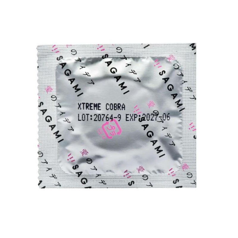Презервативи латексні Sagami Xtreme Cobra, 3 шт - Изображение 1
