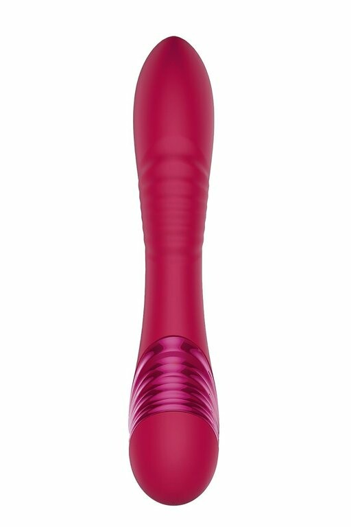 Вібратор для точки G Dream Toys Sparkling Cecilia з кулькою, що рухається, рожевий, 20 х 3.4 см - Изображение 4