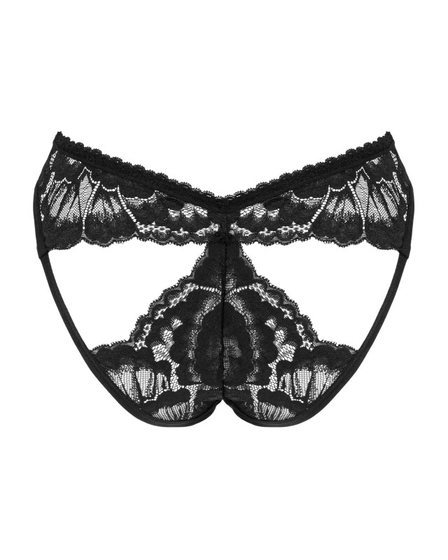Еротичні трусики Obsessive Alessya XS/S, чорні - Зображення 5