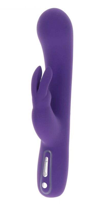 Вібратор-кролик Toy Joy, фіолетовий, 21.5 х 4 см - Зображення 1
