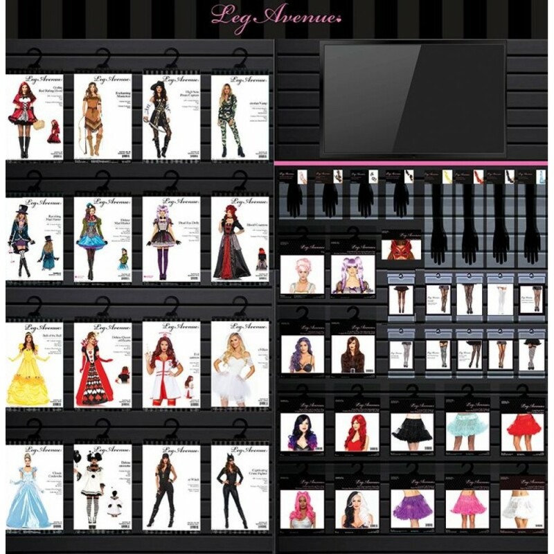 Міні-сукня зі стразами Leg Avenue Skeleton Rhinestone з рукавами, S - Изображение 3