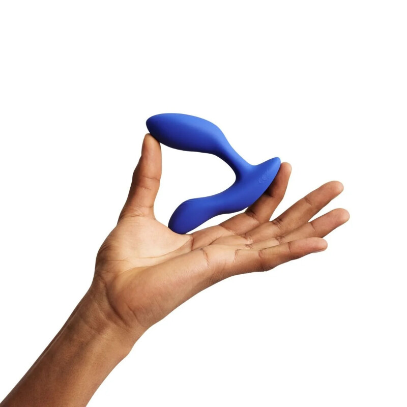 Масажер простати смарт Vector+ Royal Blue від We-Vibe (Вівайб) синій, 10.6 х 3 см - Зображення 7