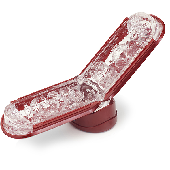 Мастурбатор зі станцією для нагрівання FLIP 0(ZERO) RED & WARMER SET - Зображення 6