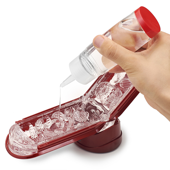 Мастурбатор зі станцією для нагрівання FLIP 0(ZERO) RED & WARMER SET - Зображення 7