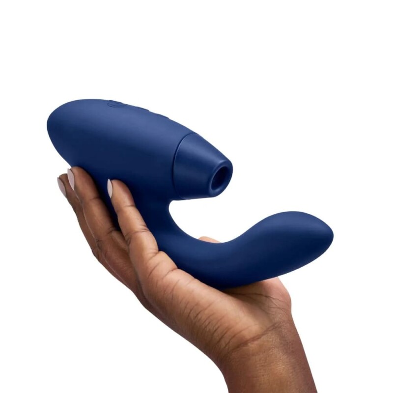 Безконтактний вібратор-стимулятор Womanizer  Duo 2 Blueberry, синій - Зображення 7