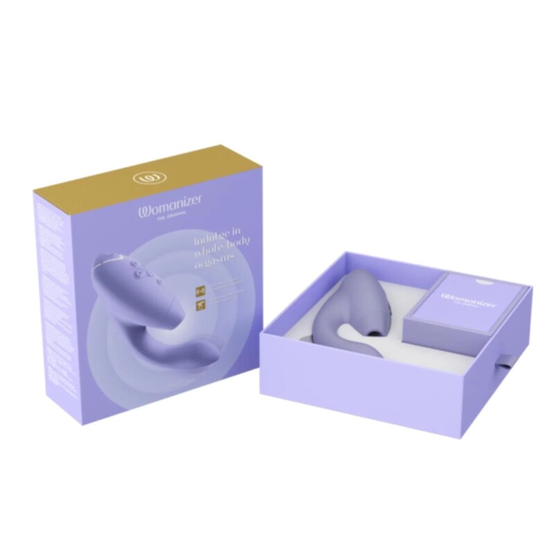 Безконтактний вібратор-стимулятор Womanizer Duo 2 Lilac, ліловий - Изображение 8