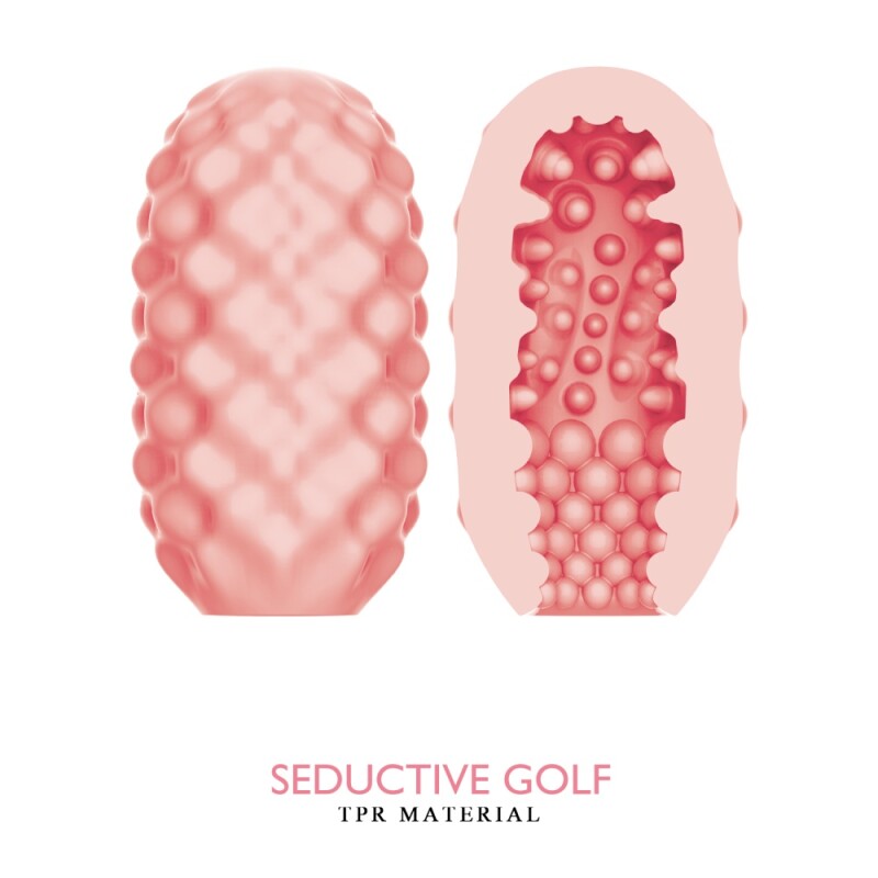 Мінімастурбатор Pretty Love Seductive Golf Cupid X Egg, рожевий, 10 х 5.6 см - Изображение 2