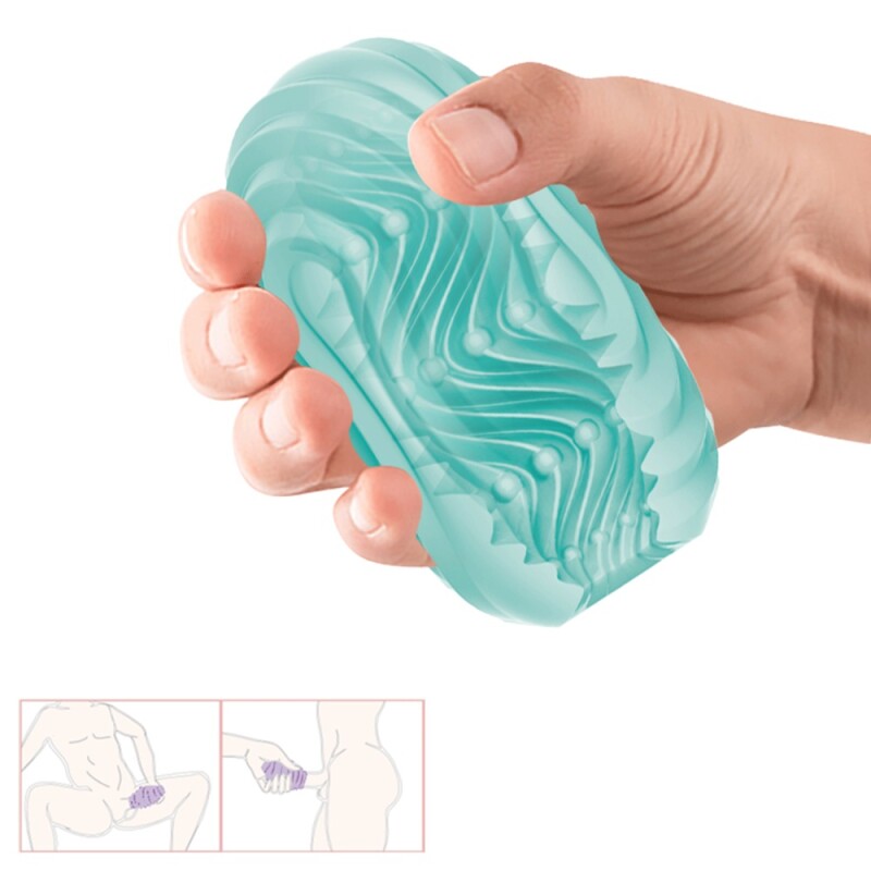 Мінімастурбатор Pretty Love Twist Angel Cupid X Egg, м'ятний, 10 х 5.6 см - Изображение 3